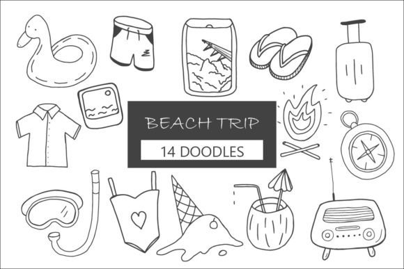 14 Vacation Illustrations: Graphics for Summer