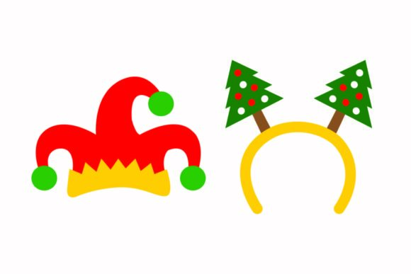 Christmas Hat Headband Graphics & Illustrations