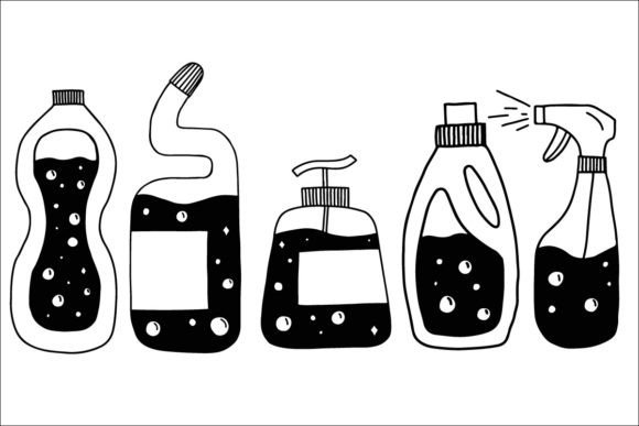 Cleaning Doodle Graphics & Illustrations Review