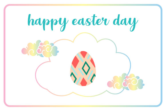 Colorful Easter Egg Illustrations & Graphics