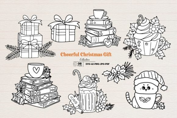 Cozy Christmas Illustrations: A Designer Review