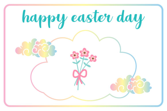 Cute Easter Bunny Colorful Illustrations Review