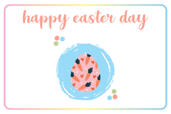 Easter Bunny Illustrations Cute Vector Graphics