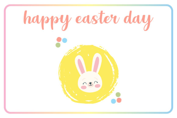 Easter Rabbit Illustrations Cute Vector Graphics