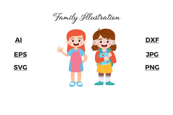 Family Illustrations Vector: Graphics & Illustrations Review