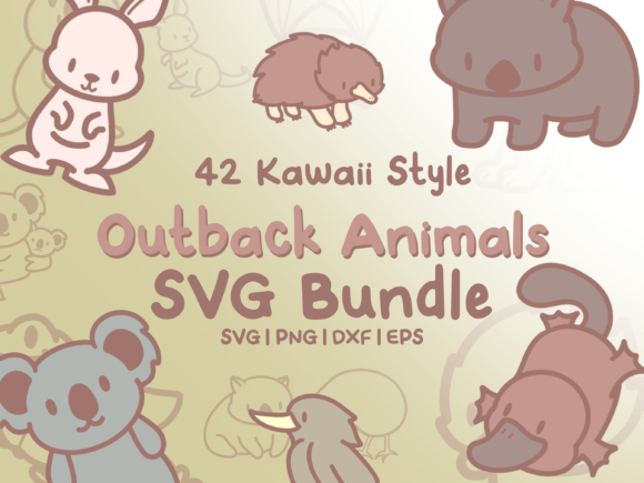 Outback Animals SVG Illustrations Review